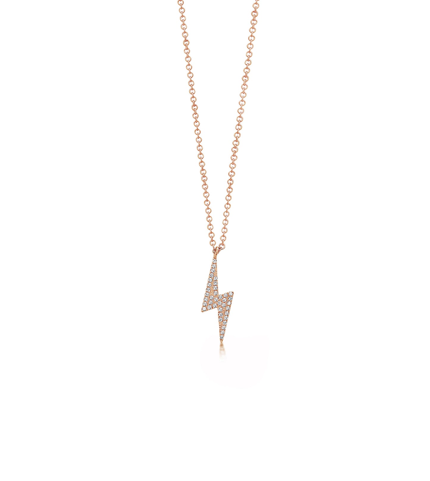 Diamond Lightning Bolt Necklace