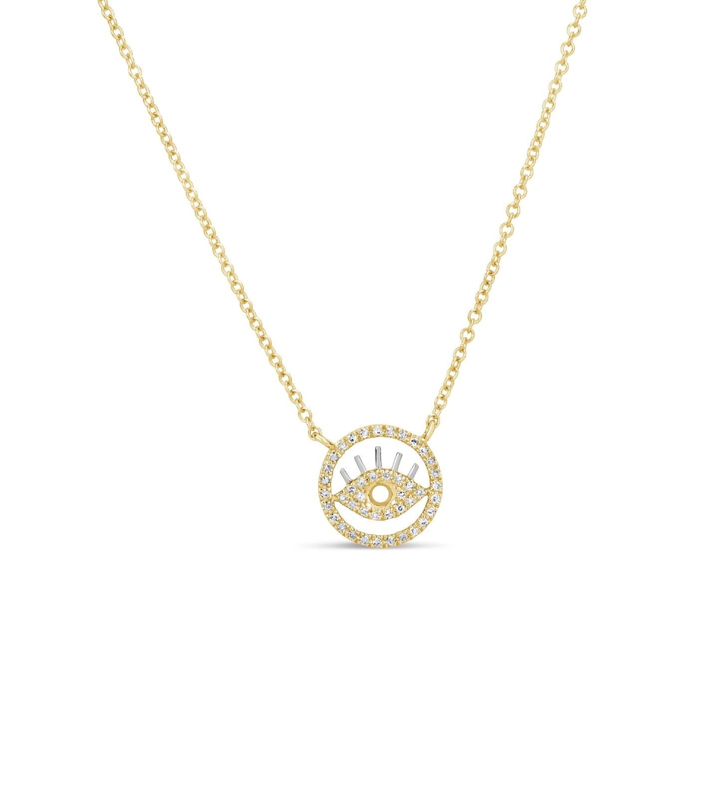 Diamond Eye Necklace