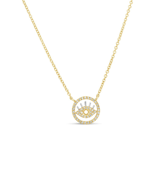 Diamond Eye Necklace