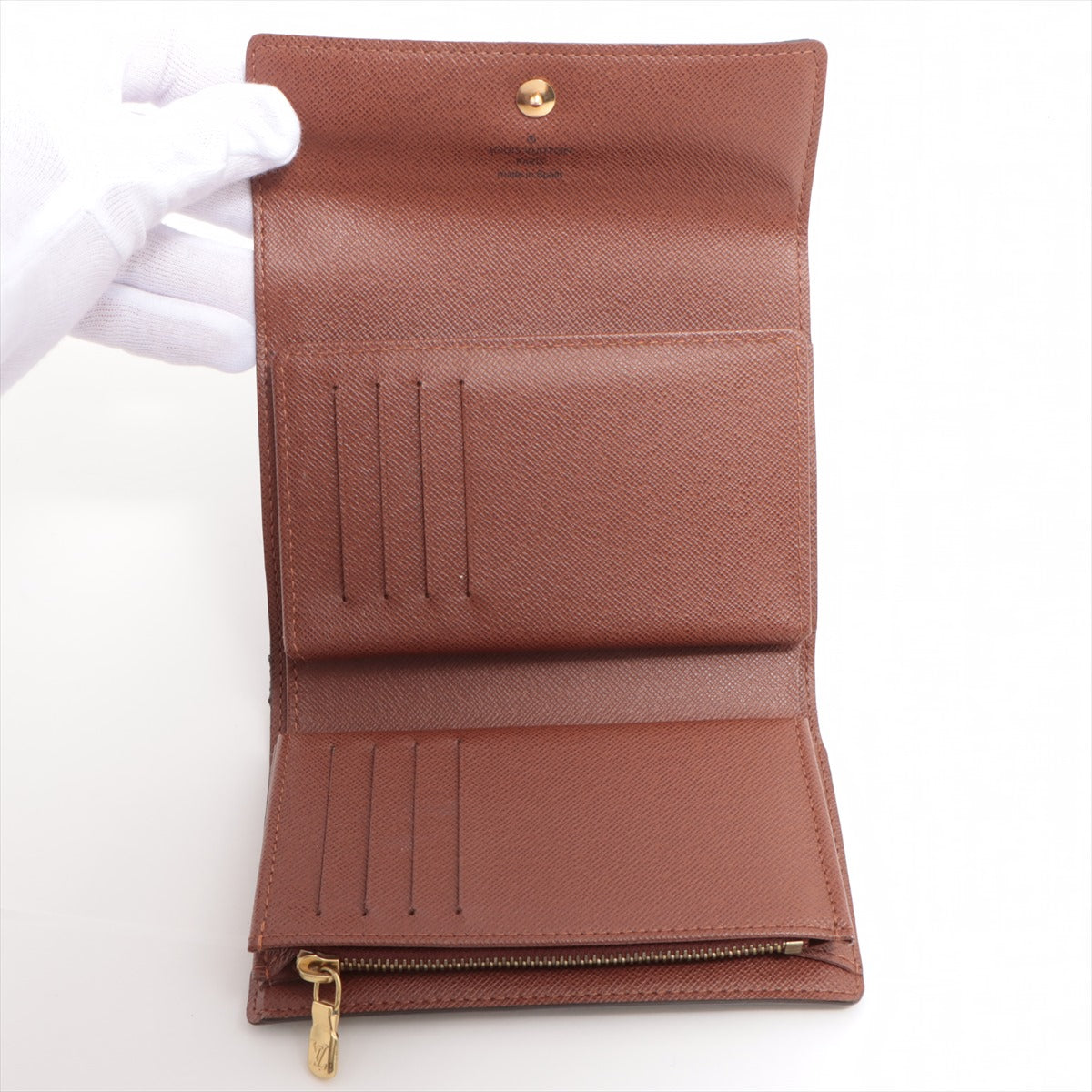 Louis Vuitton Monogram Wallet Alexandra M60047 CA2077 Compact Wallet