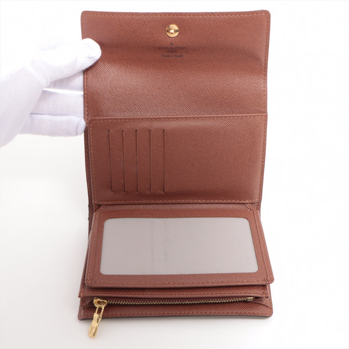 Louis Vuitton Monogram Wallet Alexandra M60047 CA2077 Compact Wallet
