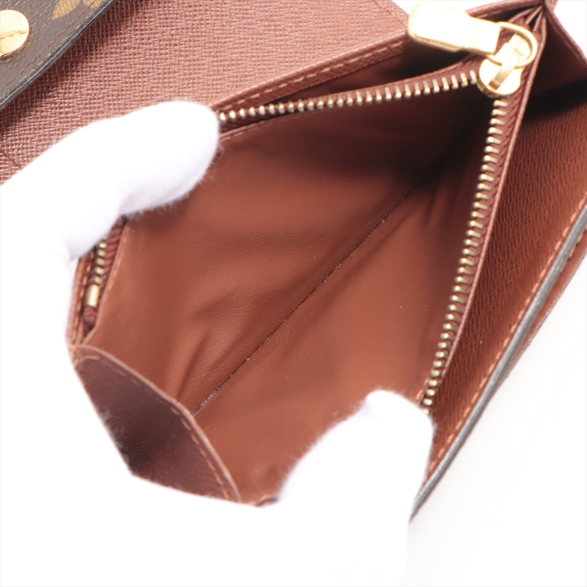 Louis Vuitton Monogram Wallet Alexandra M60047 CA2077 Compact Wallet