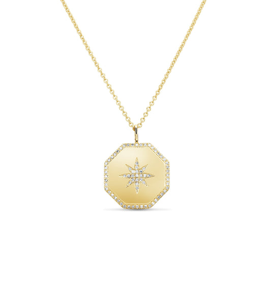 Diamond North Star Necklace