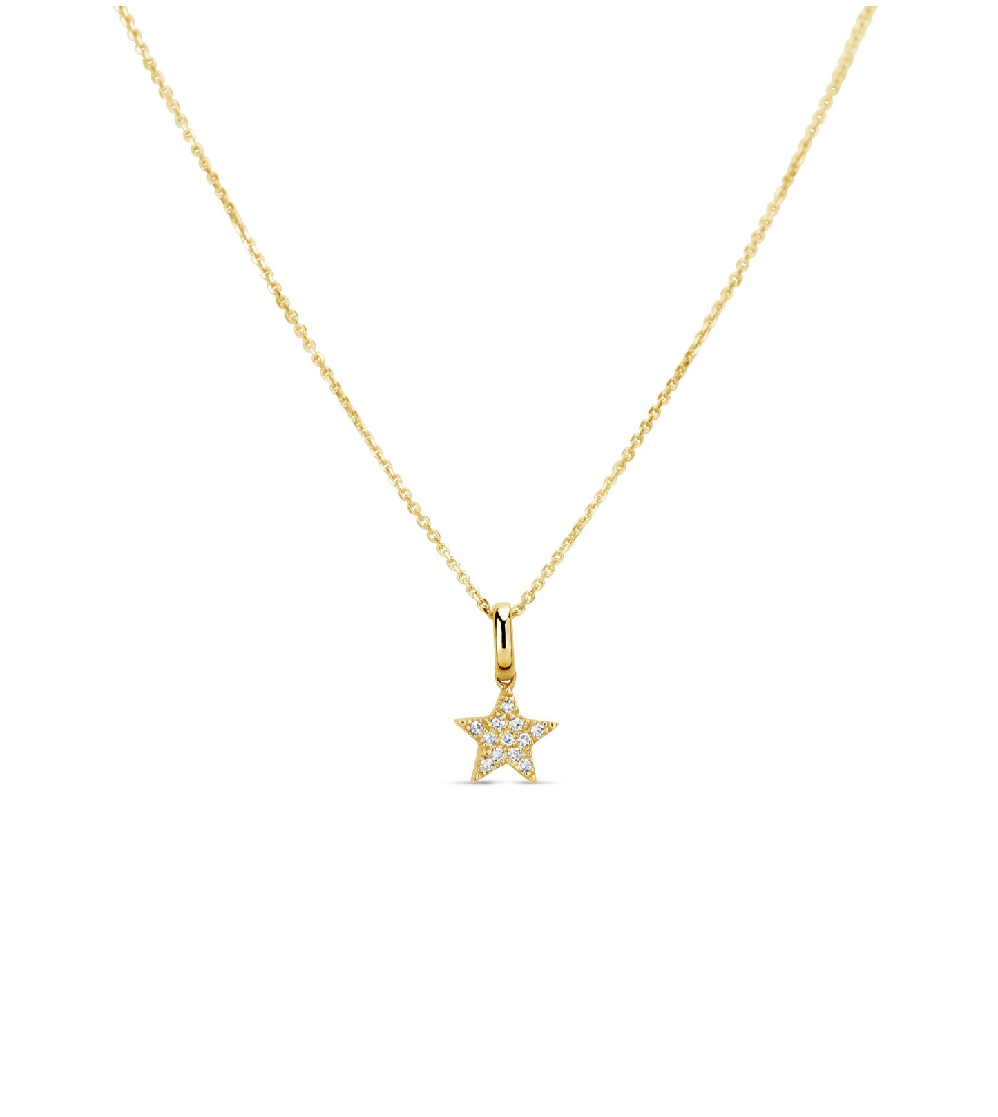 Diamond Star Necklace