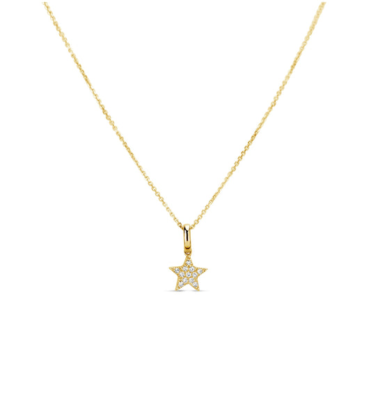 Diamond Star Necklace