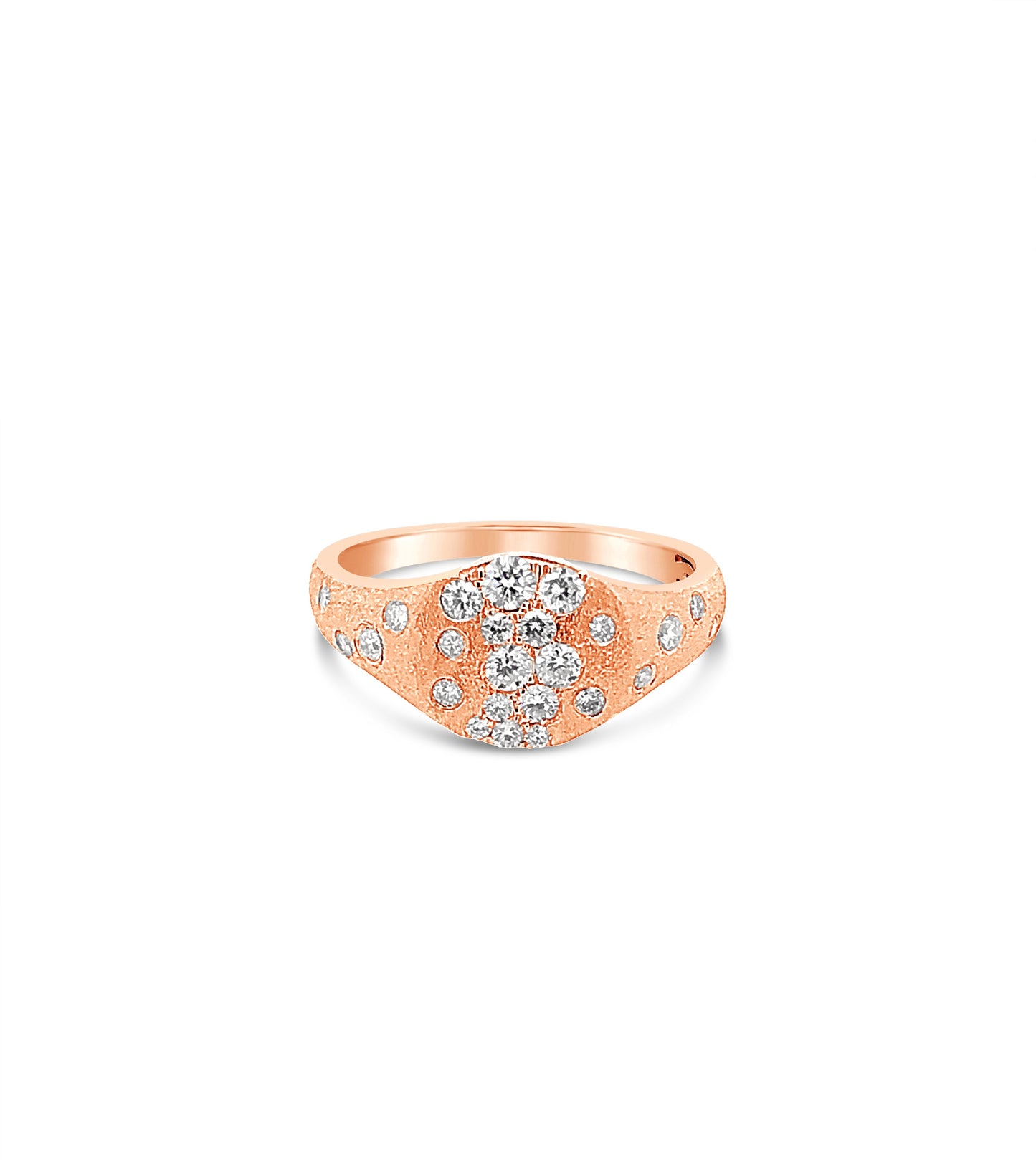 Diamond Celestial Pinky Ring