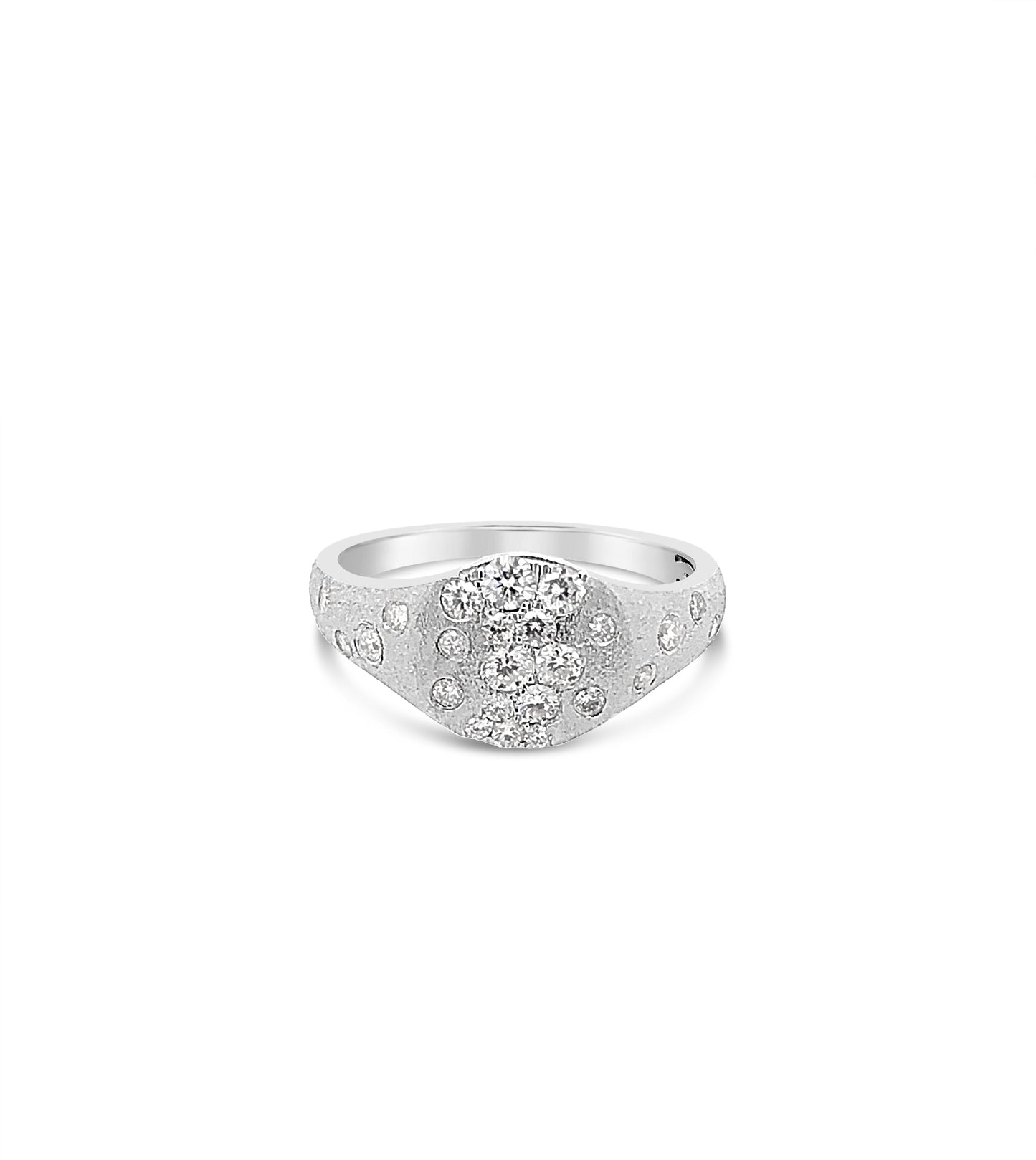 Diamond Celestial Pinky Ring