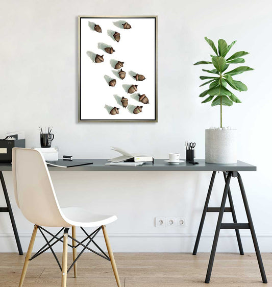 Acorns - Open Edition Canvas Print