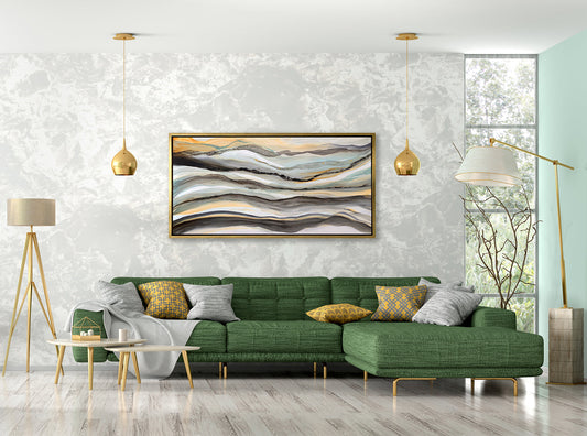 Calico Tails - Open Edition Canvas Print