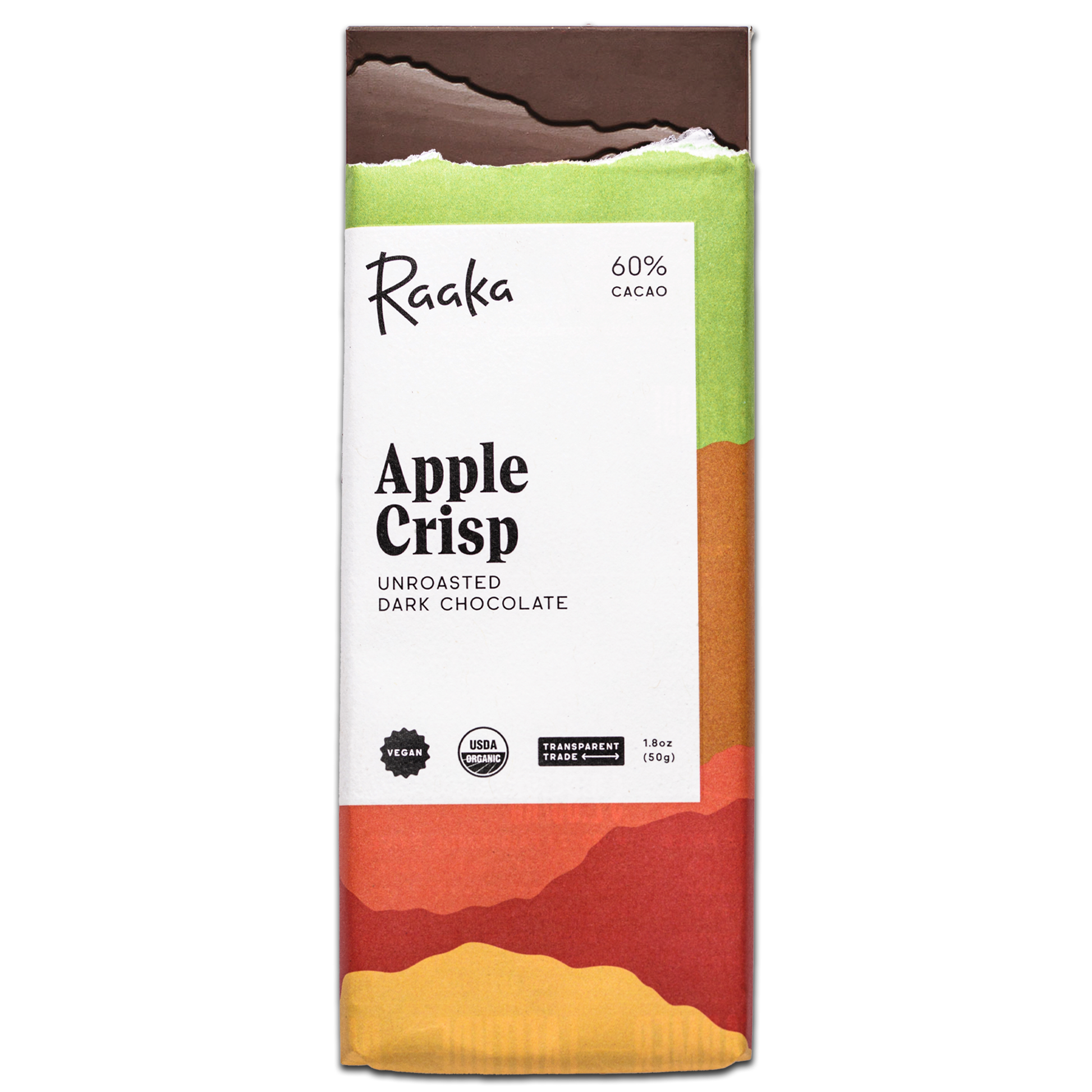 Apple Crisp Dark Chocolate Bar
