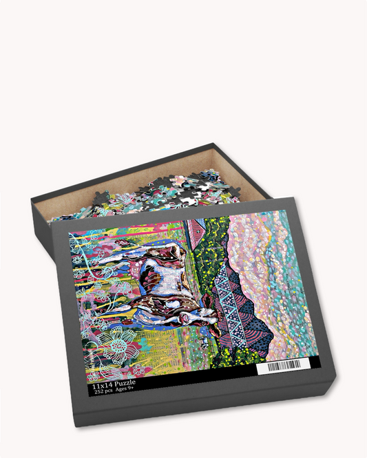 Cows On The Farm Puzzle ( 120 - 500 Piece )