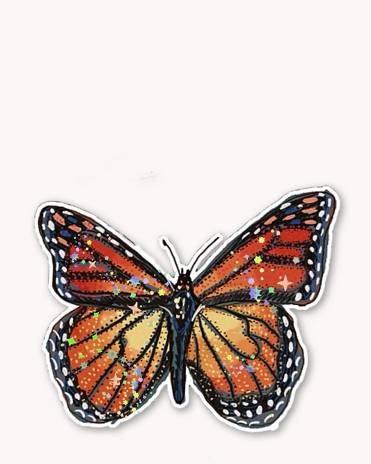 Monarch Sticker