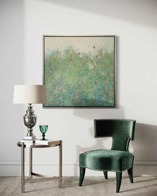 Blue Dot - Open Edition Canvas Print