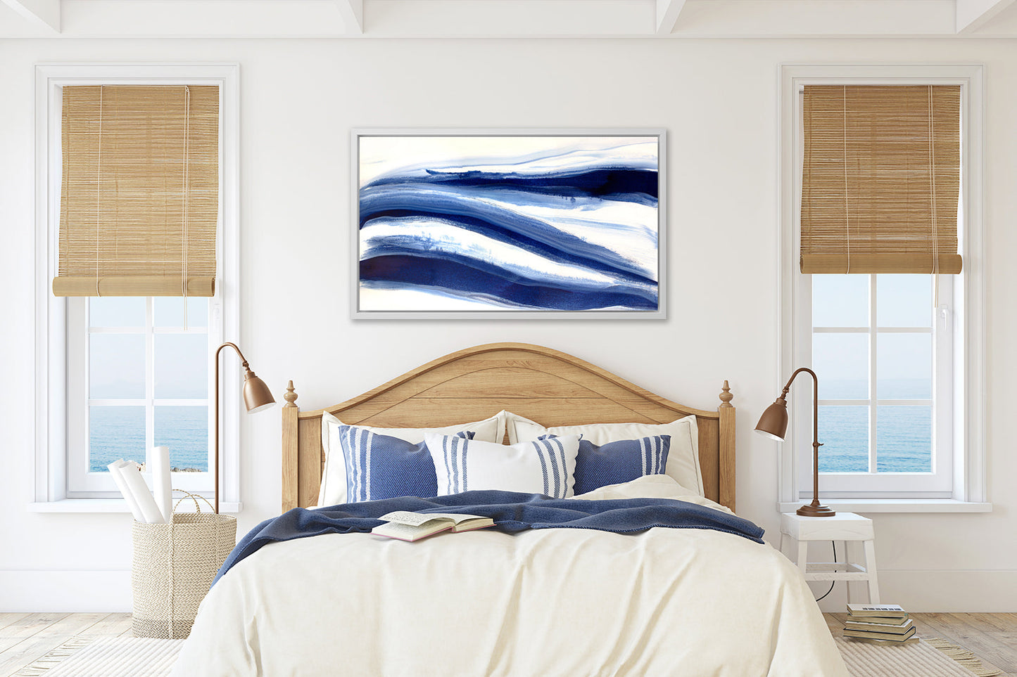Denim Blues 2 - Open Edition Canvas Print