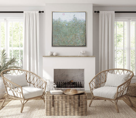 Blue Flower - Open Edition Canvas Print