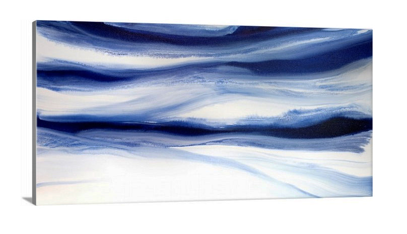 Denim Blues 1 - Open Edition Canvas Print