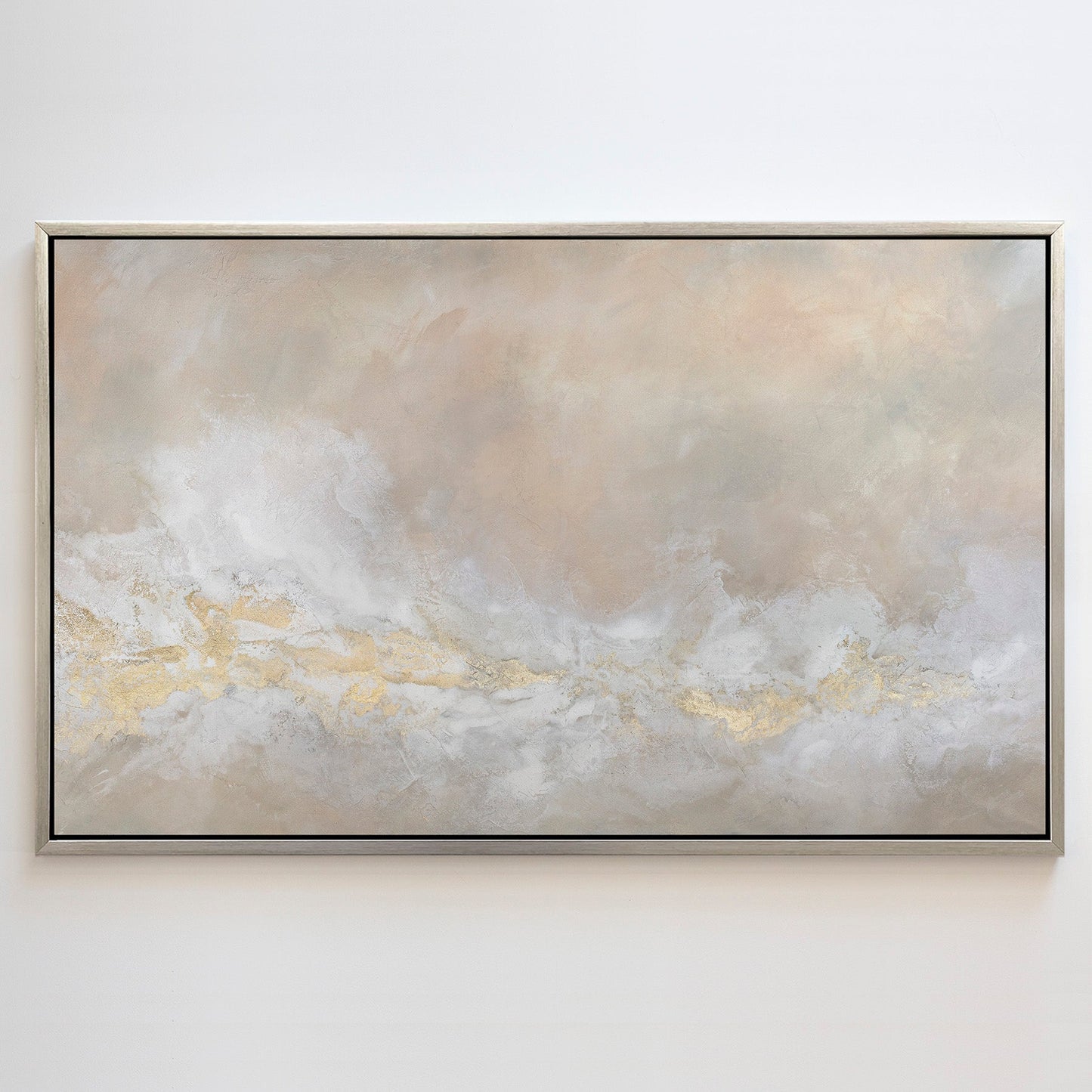 Blush Lucite - Canvas Print