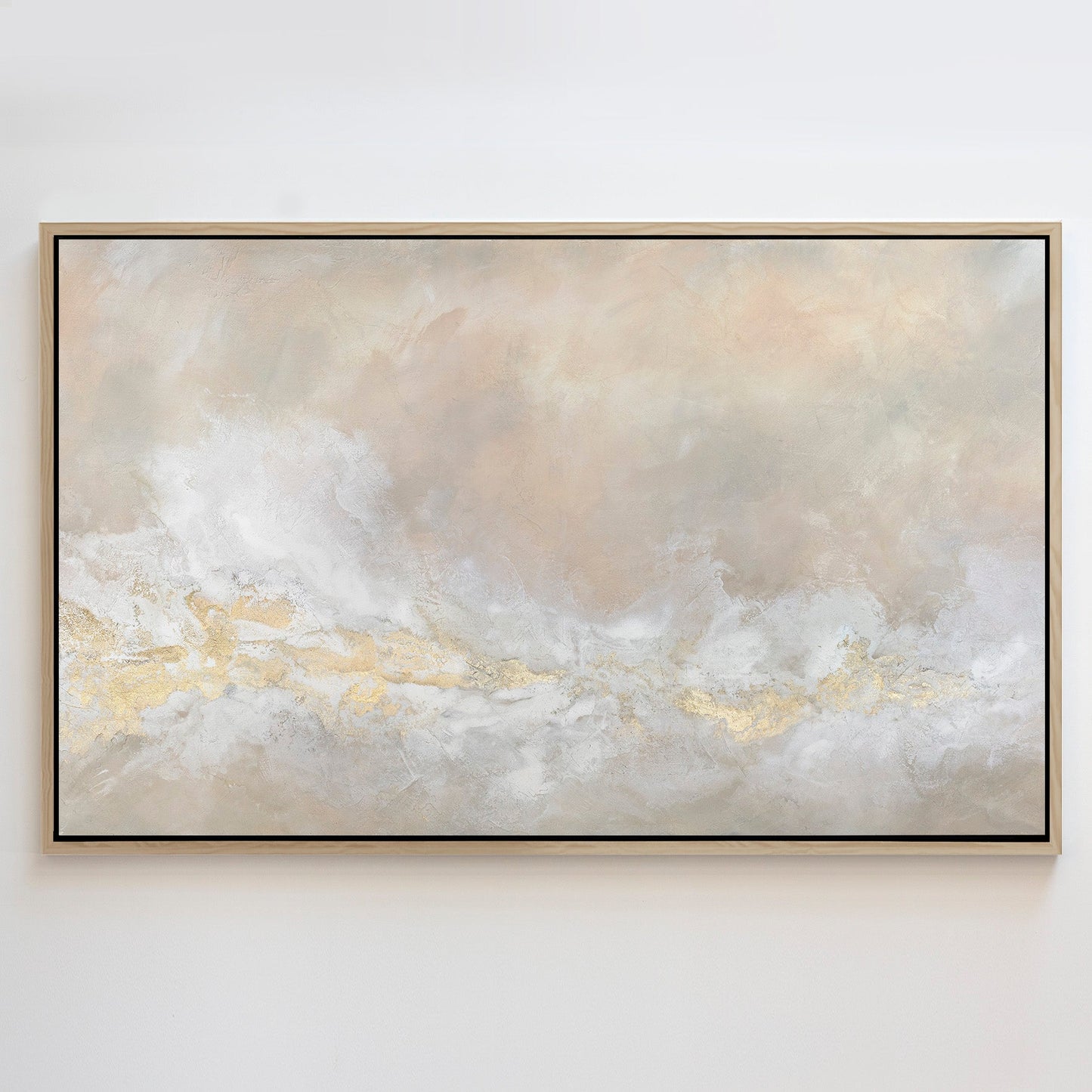 Blush Lucite - Canvas Print