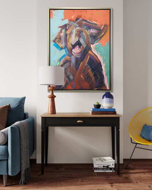 Brown Lab - Limited Edition Canvas Print
