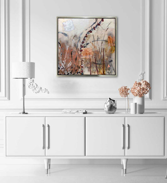 Burnished Trees - Open Edition Canvas Print