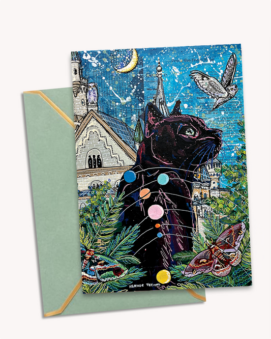 Jupiter Castle Cat - Greeting Card / Fine Art Print