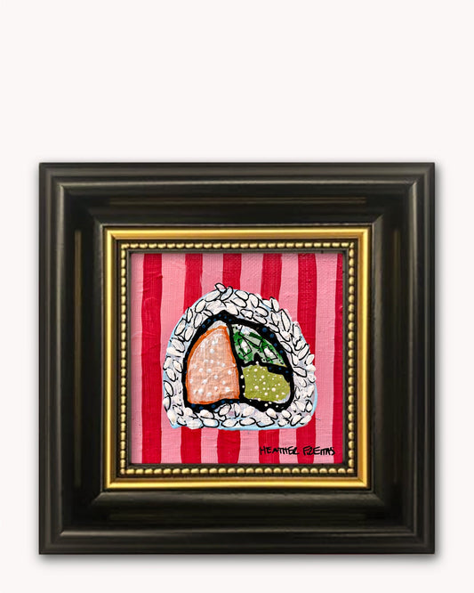 California Roll Framed Magnet ( Medium )