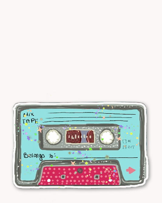 Teal Mixtape Sticker