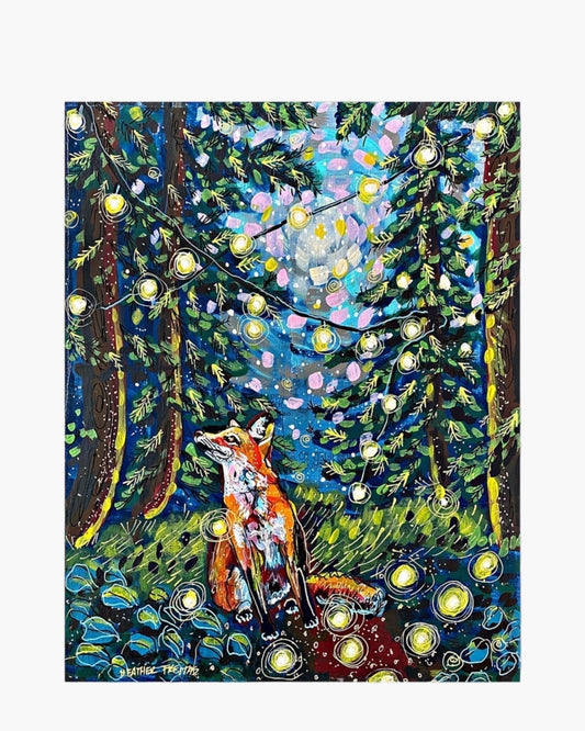Forest Fox Print