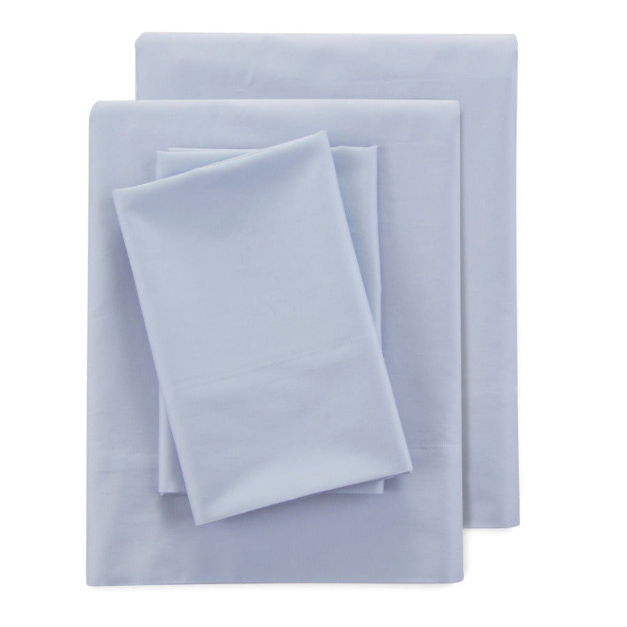 Clean Design Home® Supima™ Cotton Percale Sheet Set-Solid Color