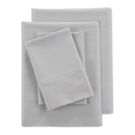 Clean Design Home® Supima™ Cotton Percale Sheet Set-Solid Color