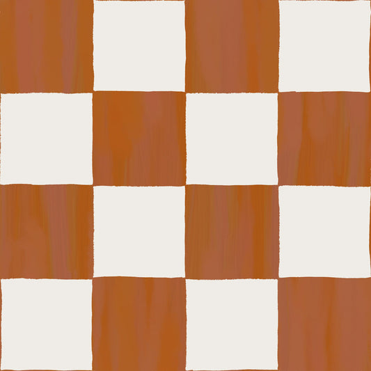 Checkers Wallpaper, rust