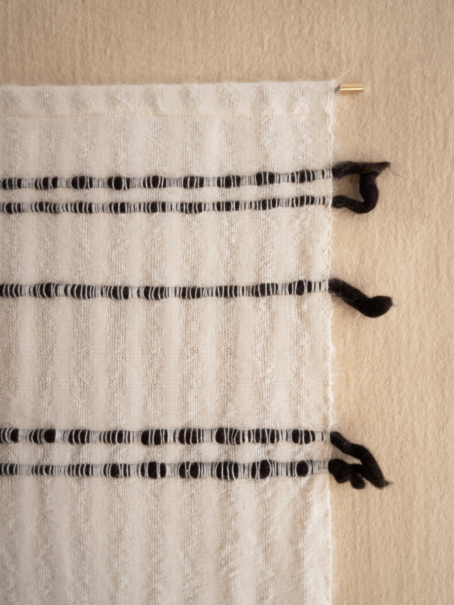 Chiaroscuro Handwoven Cotton Wall Hanging