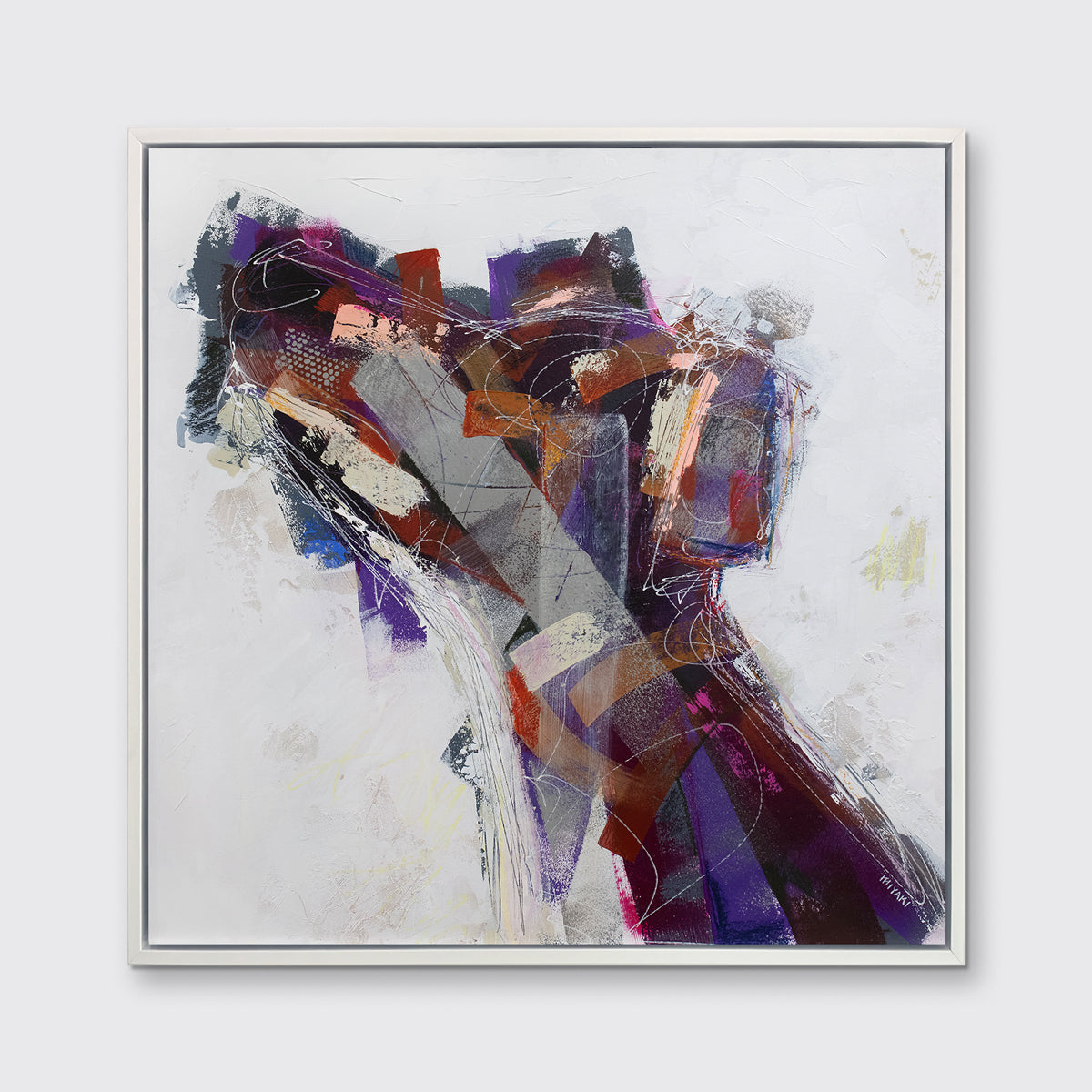 Colorful Basenji - Limited Edition Canvas Print