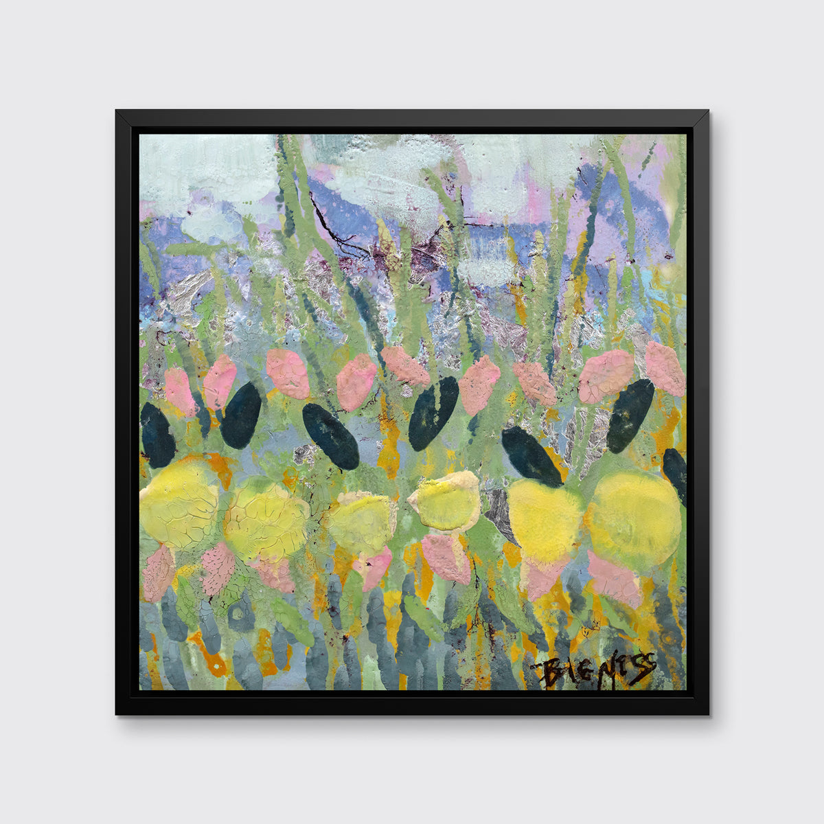 Crow Gathering - Open Edition Canvas Print