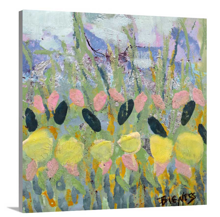 Crow Gathering - Open Edition Canvas Print