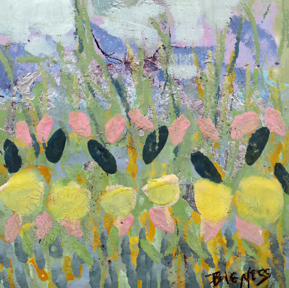 Crow Gathering - Open Edition Canvas Print