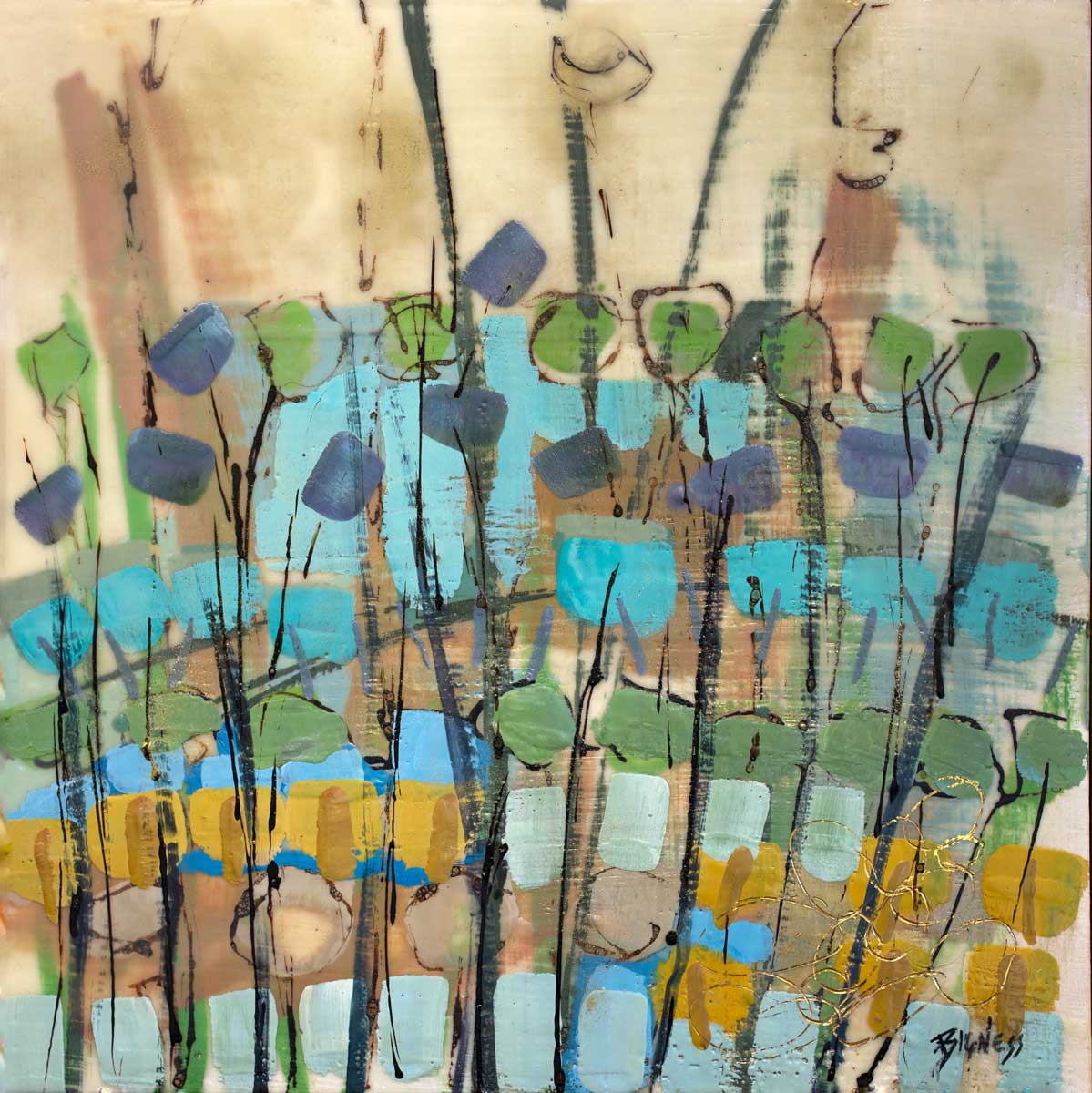 Cryptic Garden - Open Edition Canvas Print