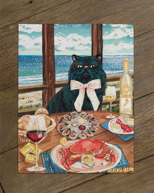 Persain cat - Build Your Pet Portrait Paper Print