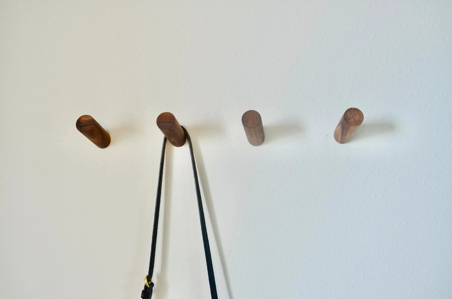 Modern Wood Hook - Walnut & Beech Wood