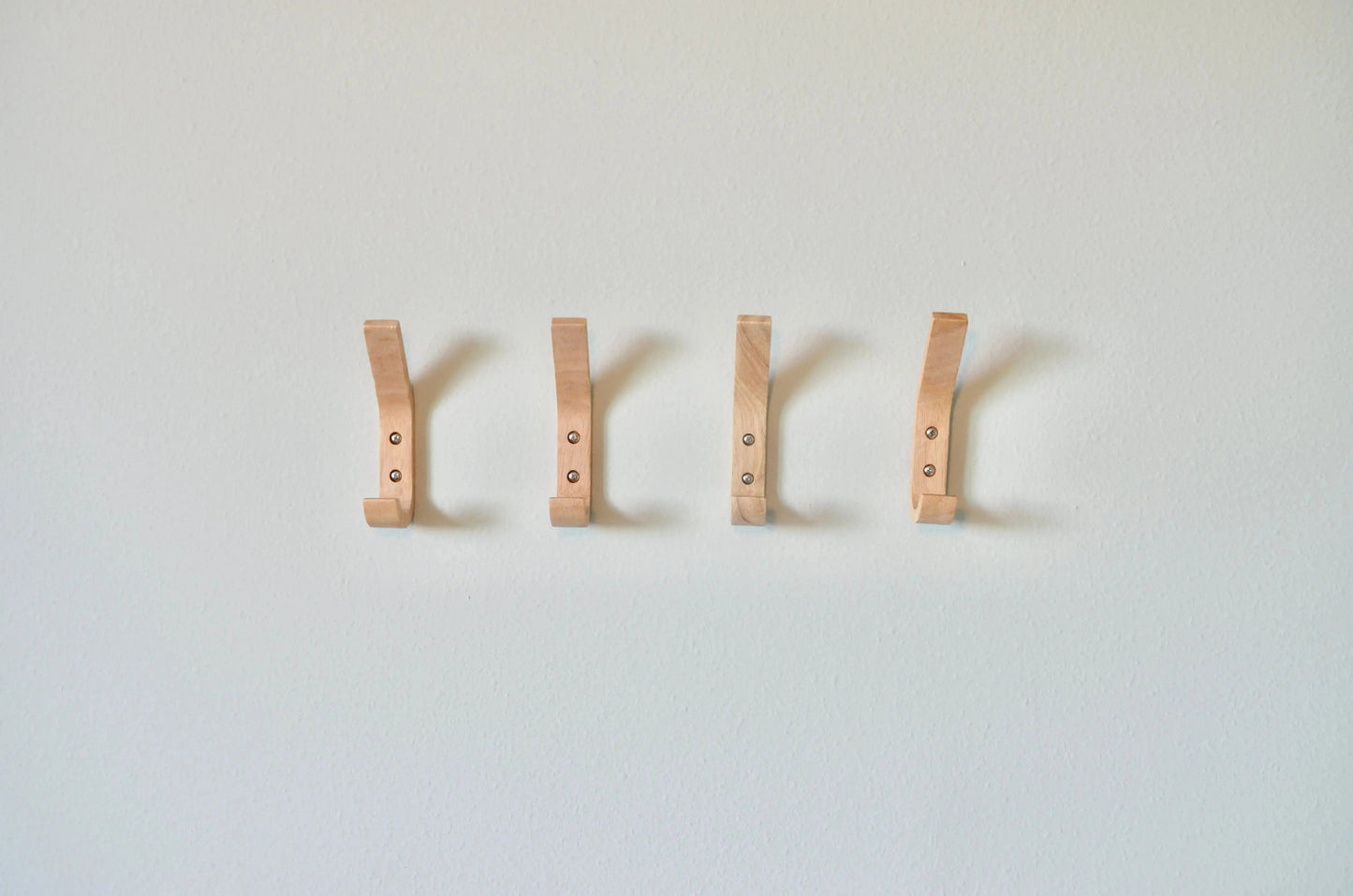 Minimalist Wood Hook | J - Shaped
