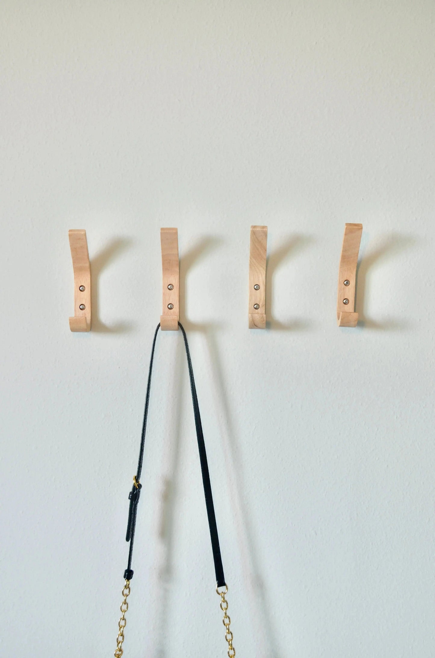 Minimalist Wood Hook | J - Shaped