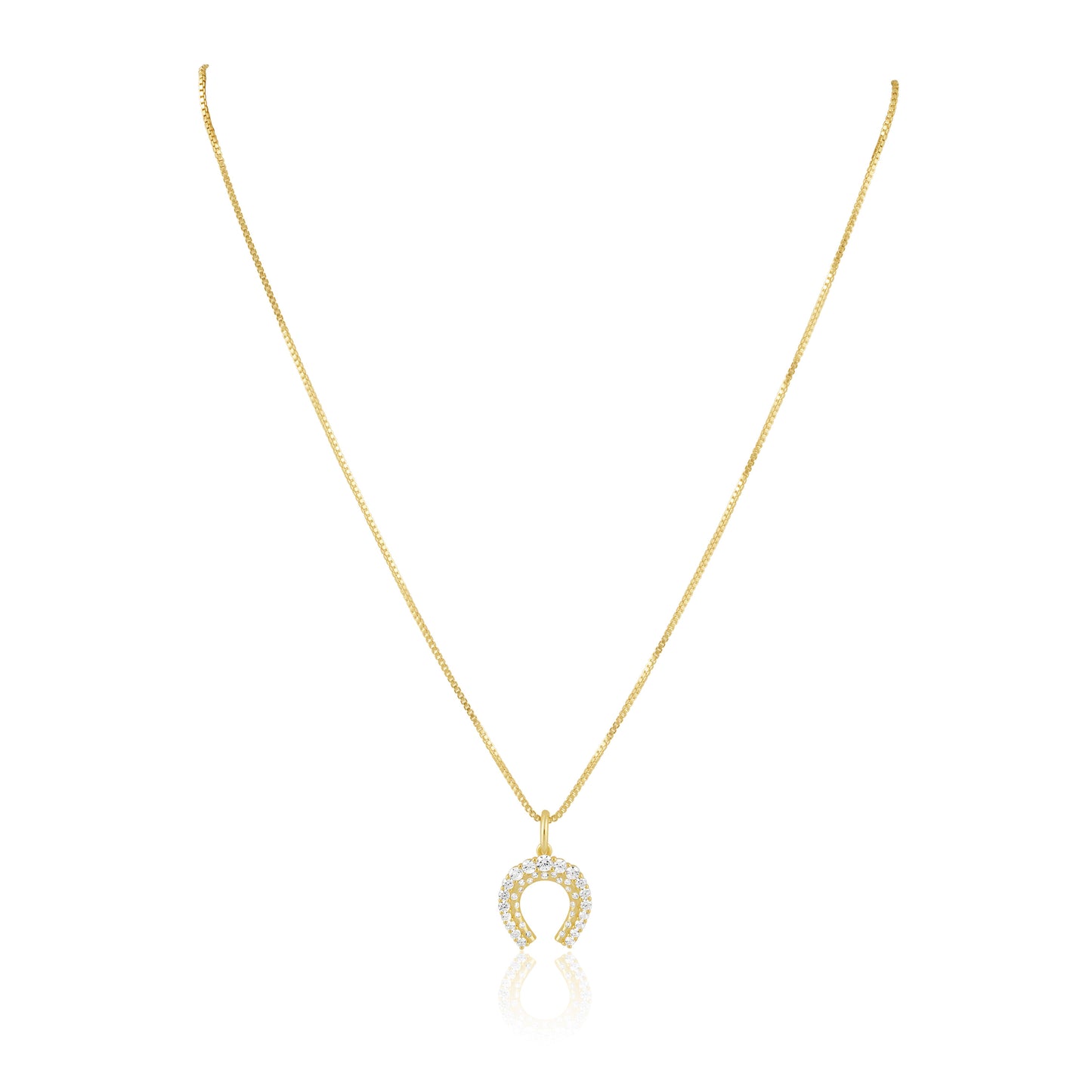 Dallas Horseshoe Necklace