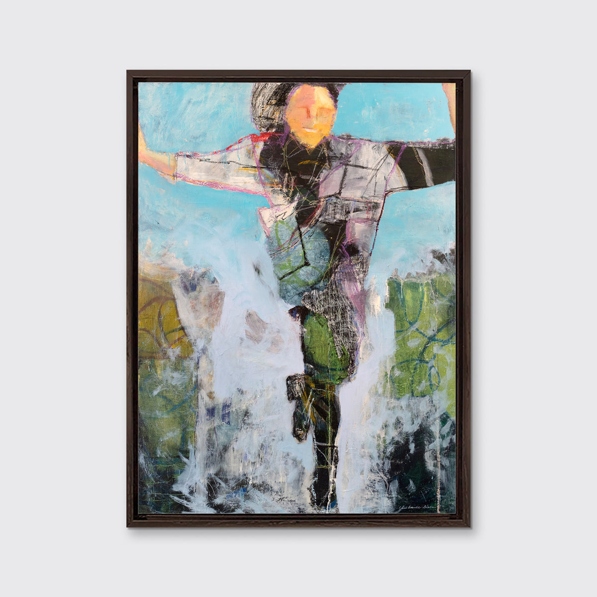 Dancin' Up a Storm - Open Edition Canvas Print