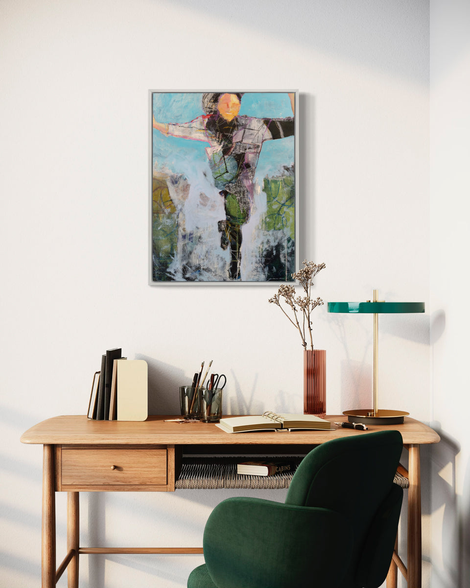 Dancin' Up a Storm - Open Edition Canvas Print