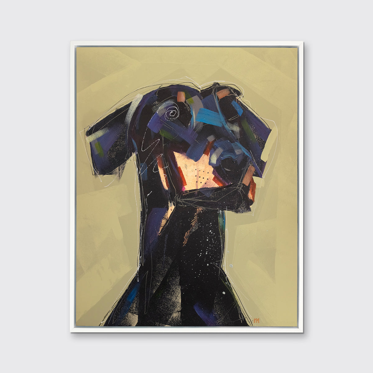 Doberman - Limited Edition Canvas Print