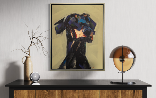 Doberman - Limited Edition Canvas Print