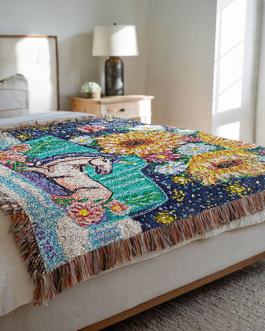 Dusk to Dawn Woven Blanket