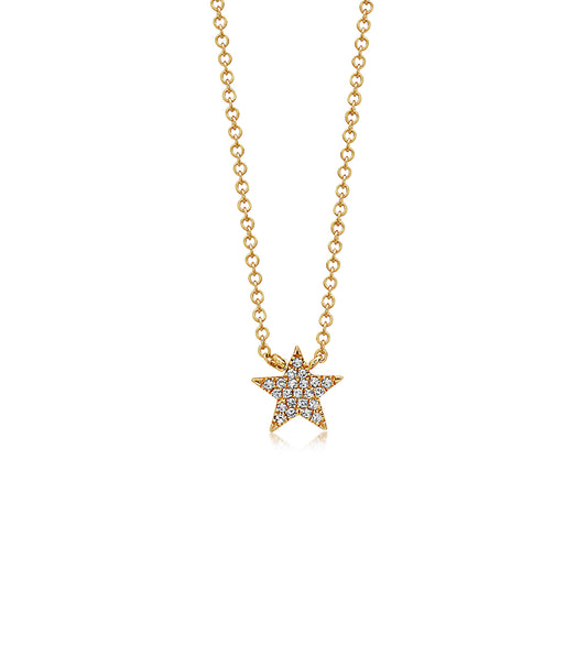 Diamond Star Necklace