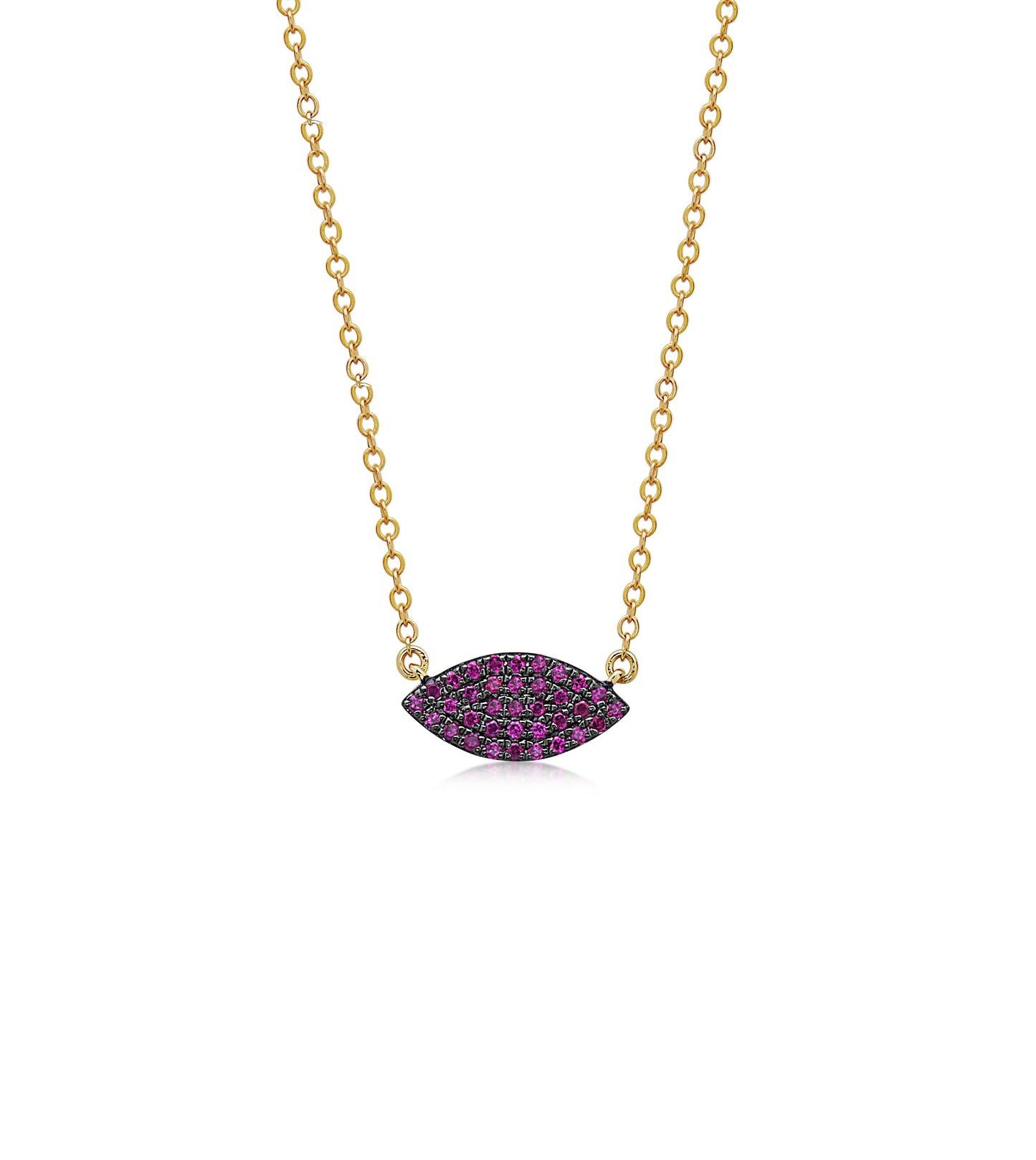 Ruby Marquise Necklace