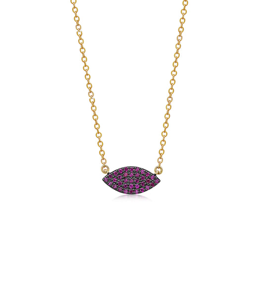 Ruby Marquise Necklace